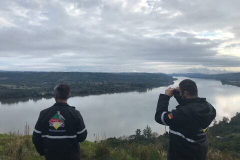 Vigilância ativa nas regiões de fronteira (Foto: Guilherme Leite Dummer)